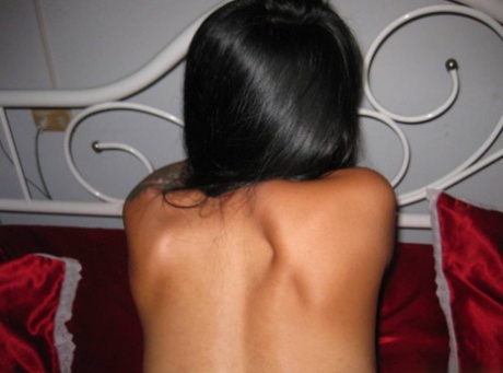 Naked Asian whore smashed from behind in premium home POV video